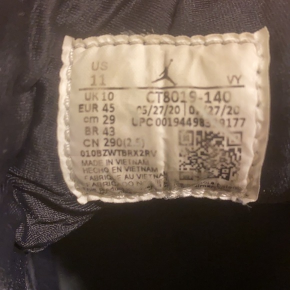 Air Jordan 9 retro university blue - Picture 6 of 7